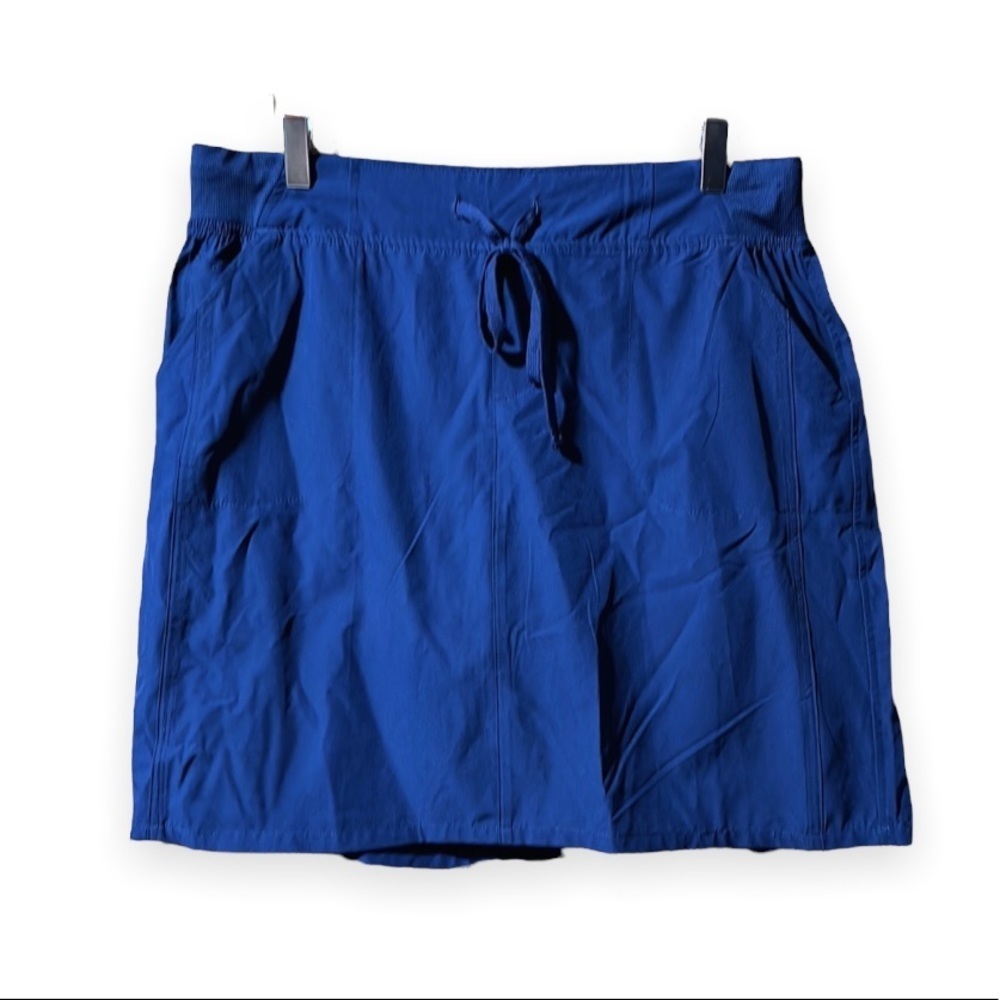 Peace & Pearls Navy Blue Athletic Sport Active Casual Skirt Skort XL Golf Tennis - Picture 1 of 11